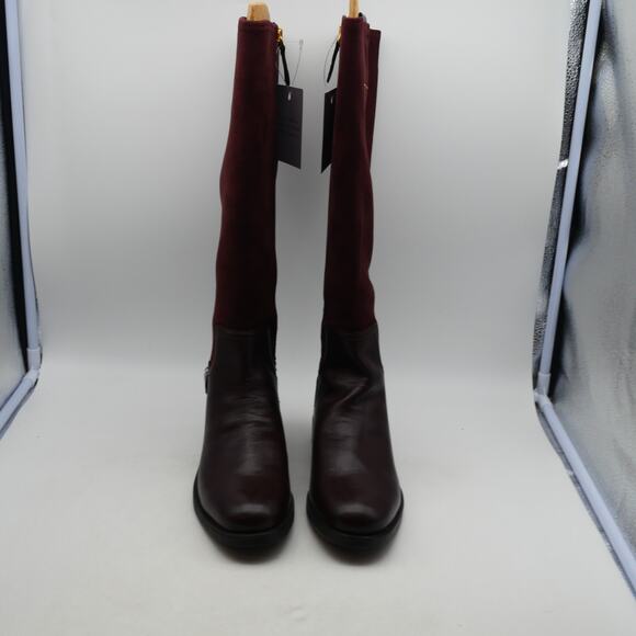 NEW Franco Sarto Women's 8.5 Merina Knee High Boot WIDE CALF Castagno Brown - Picture 8 of 13